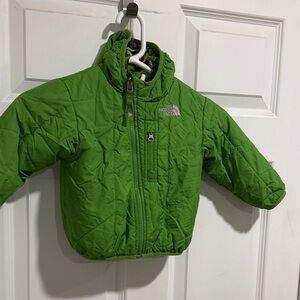 The North Face Vibrant Green Quilted Jacket